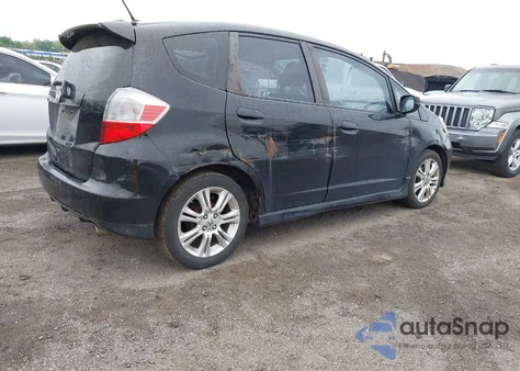2009 Honda Fit Sport from USA, damaged, VIN JHMGE88499S018891
